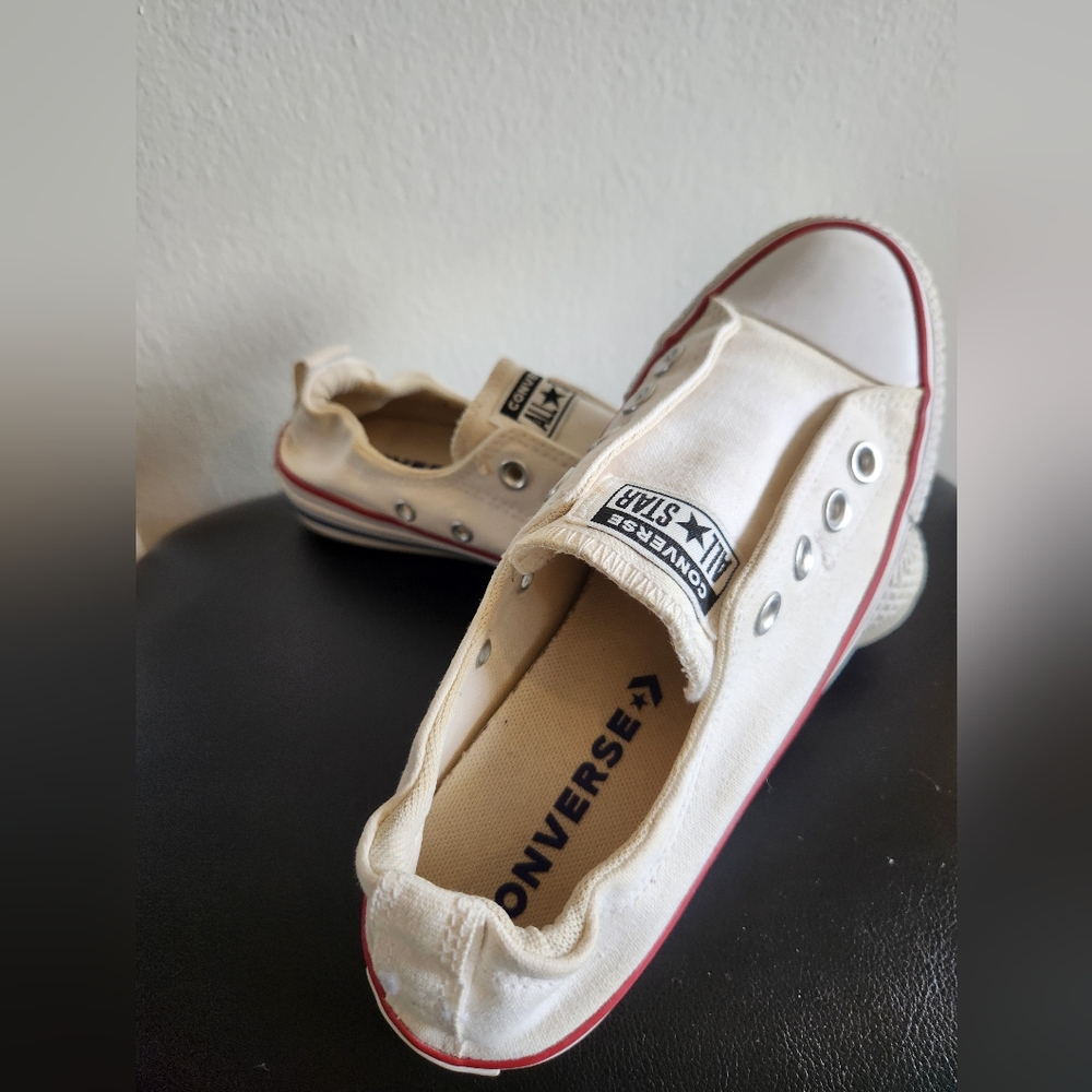 Converse Chuck Taylor All Star Shoreline Ox White- Size 7